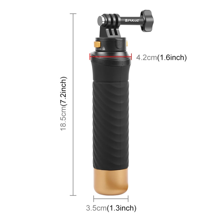 PULUZ Quick Release Floating Handle Hand Grip (Black) - free shipping - PMC TechLife - Order now!
