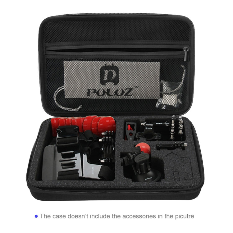PULUZ Waterproof Carrying and Travel Case for GoPro, Insta360, DJI and Other Action Cameras Accessories, Large Size: 32cm x 22cm x 7cm - Carry Cases by PULUZ | Online Shopping South Africa | PMC TechLife | Buy Now Pay Later Mobicred