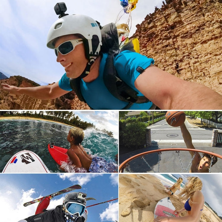 PULUZ 2 Curved Surface Mounts + 2 Adhesive Mount Stickers for PULUZ Action Sports Cameras Jaws Flex Clamp Mount for GoPro, Insta360, DJI and Other Action Cameras - Connection Mount by PULUZ | Online Shopping South Africa | PMC TechLife | Buy Now Pay Later Mobicred