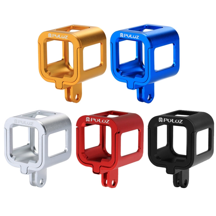PULUZ Housing Shell CNC Aluminum Alloy Protective Cage with Insurance Frame for GoPro HERO5 Session /HERO4 Session /HERO Session(Silver) - Metal Cases by PULUZ | Online Shopping South Africa | PMC TechLife | Buy Now Pay Later Mobicred