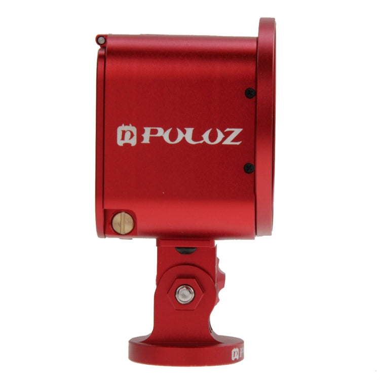 PULUZ Housing Shell CNC Aluminum Alloy Protective Cage Kit with Metal Wrench & Lens Cap & Screw & Tripod Adapter for GoPro HERO5 Session /HERO4 Session /HERO Session(Red) - Metal Cases by PULUZ | Online Shopping South Africa | PMC Jewellery | Buy Now Pay Later Mobicred