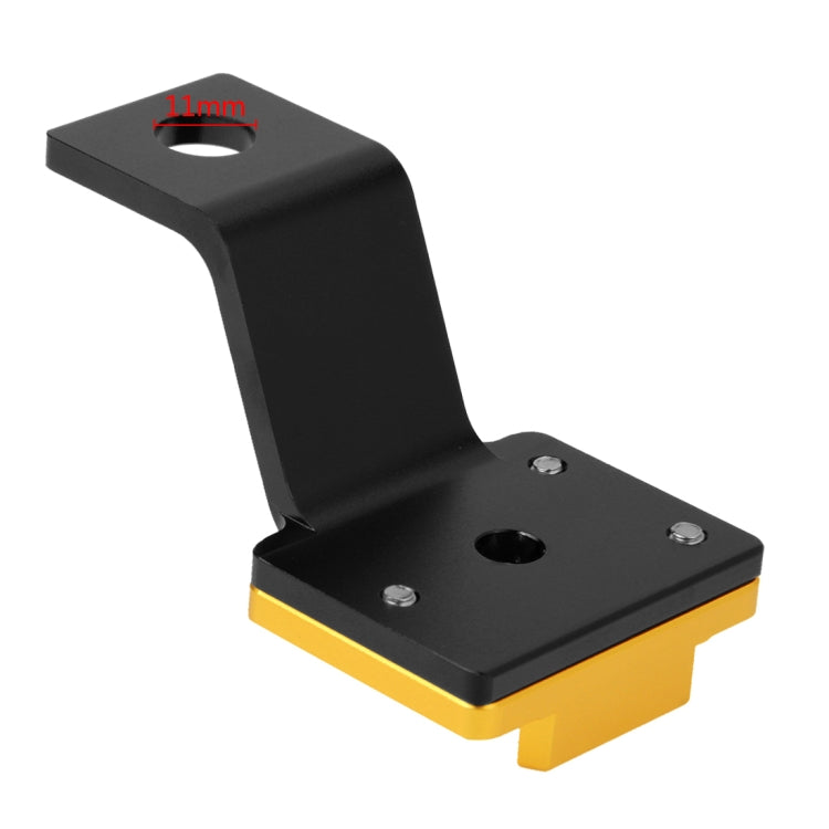 PULUZ Fixed Metal Motorcycle Holder Mount for GoPro, Insta360, DJI and Other Action Cameras(Gold) - free shipping - PMC TechLife - Order now!