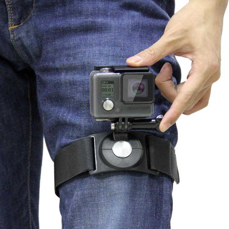 PULUZ 3 in 1 Hand Wrist Arm Leg Straps 360-degree Rotation Mount for GoPro, Insta360, DJI and Other Action Cameras(Black) - Wrist Strap by PULUZ | Online Shopping South Africa | PMC TechLife | Buy Now Pay Later Mobicred
