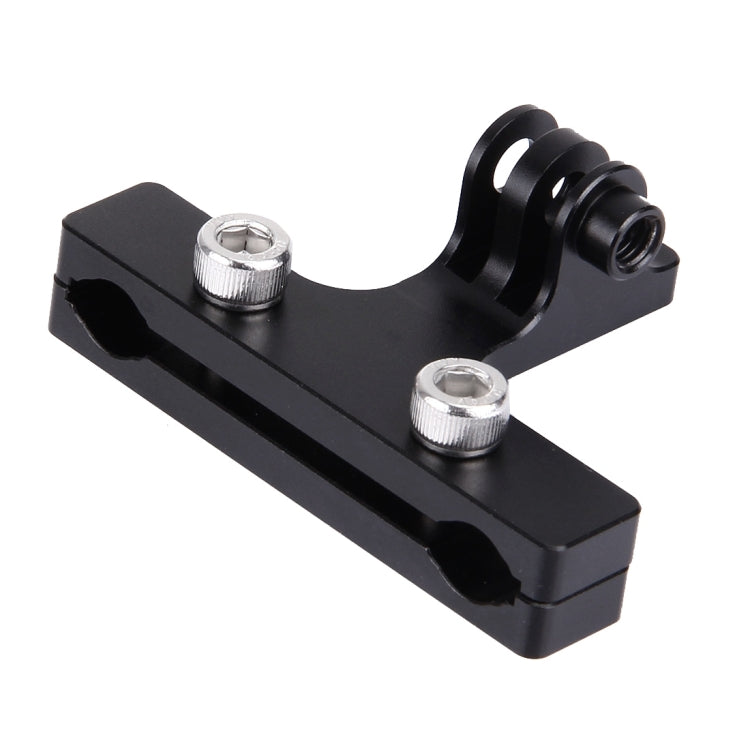 PULUZ Aluminium Alloy Bike Seat Cushion Mount for GoPro Hero12 Black / Hero11 /10 /9 /8 /7 /6 /5, Insta360 Ace / Ace Pro, DJI Osmo Action 4 and Other Action Cameras(Black) - Bicycle Handlebar Mount by PULUZ | Online Shopping South Africa | PMC TechLife | Buy Now Pay Later Mobicred