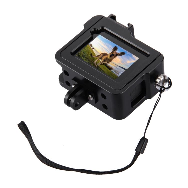 PULUZ Housing Shell CNC Aluminum Alloy Protective Cage with Insurance Frame & 52mm UV Lens for GoPro HERO(2018) /7 Black /6 /5(Black) - Metal Cases by PULUZ | Online Shopping South Africa | PMC TechLife | Buy Now Pay Later Mobicred