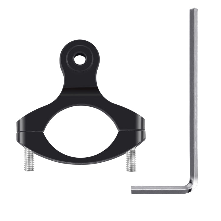 PULUZ Bike Handlebar Adapter Aluminum Mount for GoPro, Insta360, DJI and Other Action Cameras(Black) - Bicycle Handlebar Mount by PULUZ | Online Shopping South Africa | PMC TechLife | Buy Now Pay Later Mobicred