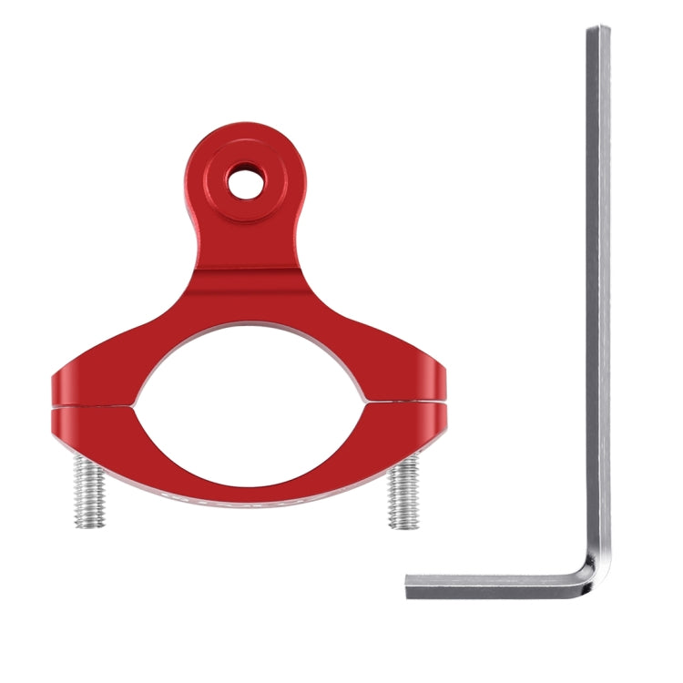 PULUZ Bike Handlebar Adapter Aluminum Mount for GoPro, Insta360, DJI and Other Action Cameras(Red) - Bicycle Handlebar Mount by PULUZ | Online Shopping South Africa | PMC TechLife | Buy Now Pay Later Mobicred