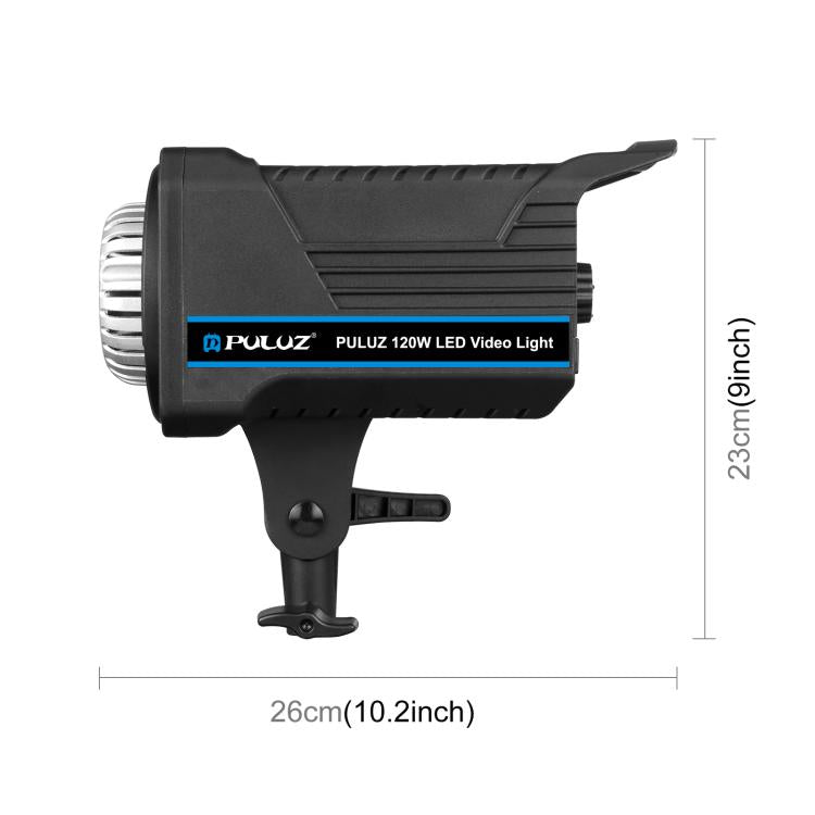 PULUZ 220V 120W Studio Video Light Dual Color Temperature Built-in Dissipate Heat System with Remote Control(US Plug) - free shipping - PMC TechLife - Order now!