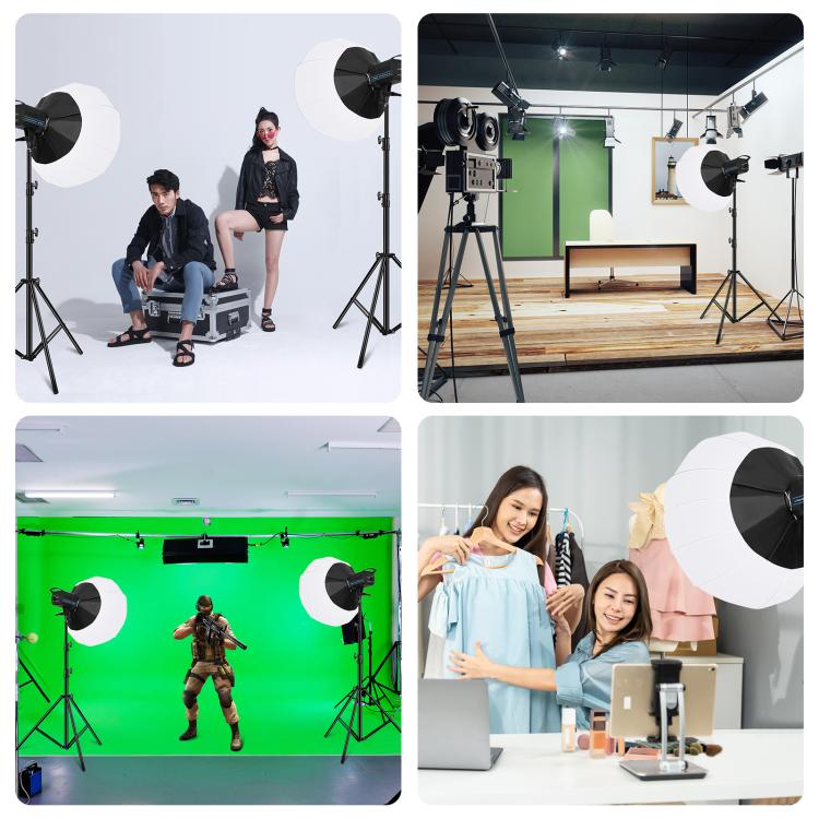 PULUZ 220V 120W Studio Video Light Dual Color Temperature Built-in Dissipate Heat System with Remote Control(US Plug) - free shipping - PMC TechLife - Order now!