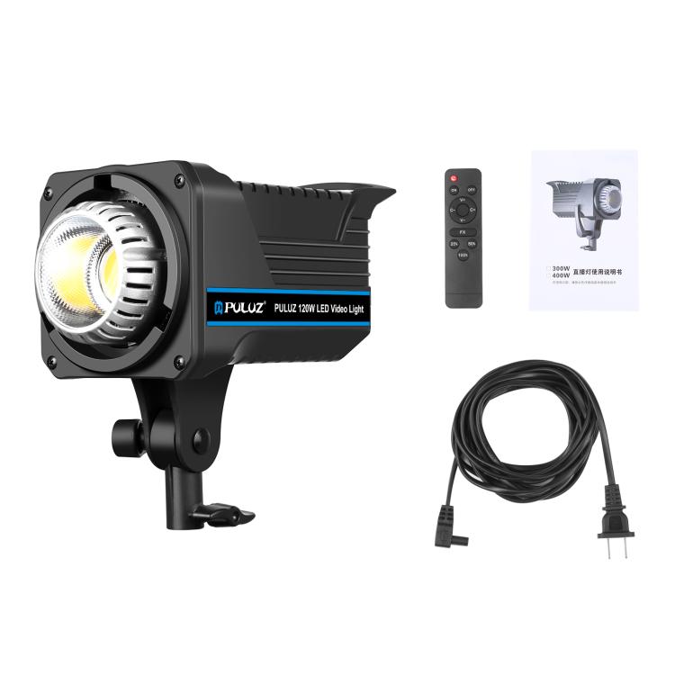 PULUZ 220V 120W Studio Video Light Dual Color Temperature Built-in Dissipate Heat System with Remote Control(US Plug) - free shipping - PMC TechLife - Order now!
