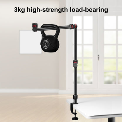 PULUZ Overhead Camera Mount C-Clamp Desk Stand Live Holder(Black) - Stand by PULUZ | Online Shopping South Africa | PMC Jewellery | Buy Now Pay Later Mobicred