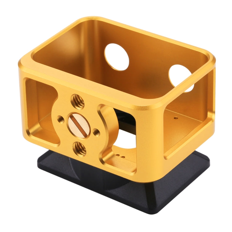 PULUZ for Sony RX0 Aluminum Alloy Protective Cage + 37mm UV Filter Lens + Lens Sunshade with Screws and Screwdrivers(Gold) - free shipping - PMC TechLife - Order now!