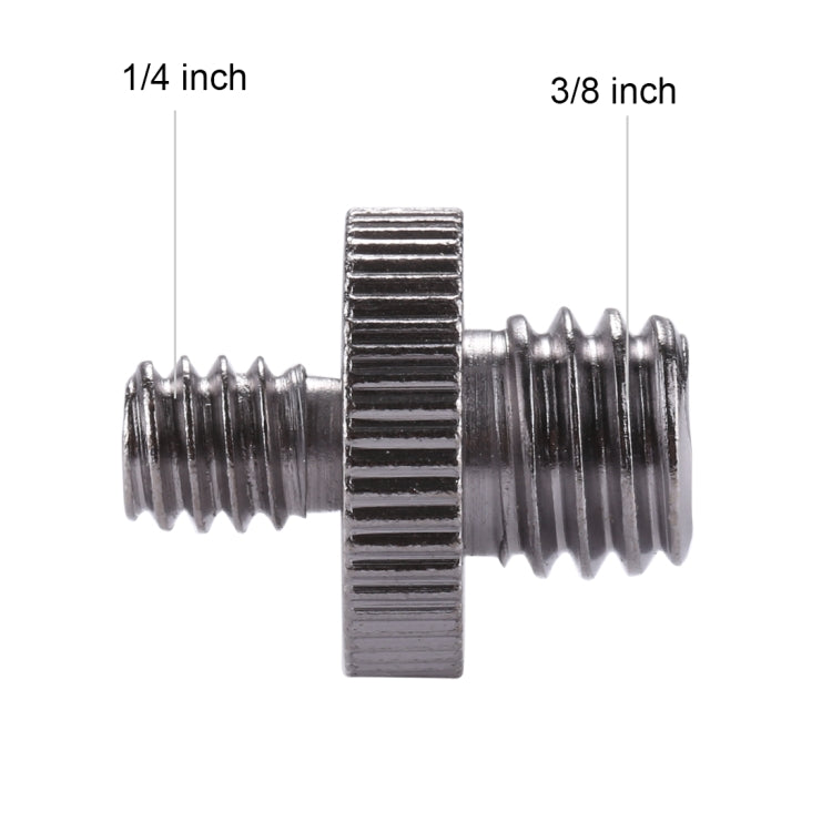 PULUZ 1/4 inch Male Thread to 3/8 inch Male Thread Adapter Screw - Screws by PULUZ | Online Shopping South Africa | PMC Jewellery | Buy Now Pay Later Mobicred