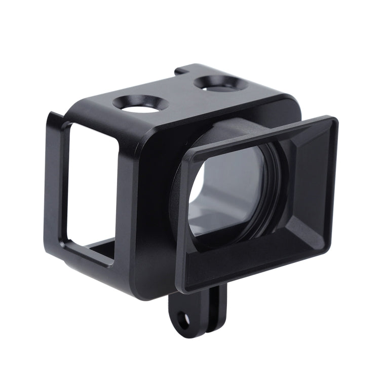 PULUZ Aluminum Alloy Protective Cage + 37mm UV Filter Lens + Lens Sunshade with Screws and Screwdrivers for Sony RX0 / RX0 II(Black) - free shipping - PMC TechLife - Order now!