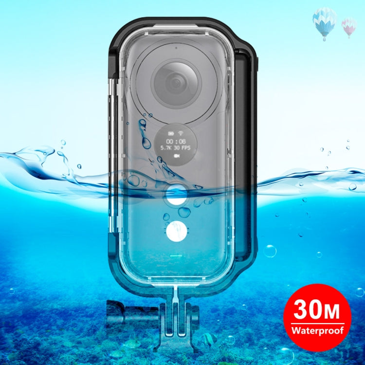 PULUZ 30m Underwater Waterproof Housing Protective Case for Insta360 ONE X, with Buckle Basic Mount & Screw - free shipping - PMC TechLife - Order now!