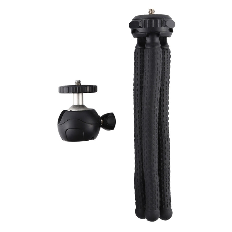 PULUZ Mini Octopus Flexible Tripod Holder with Ball Head for SLR Cameras, GoPro, Cellphone, Size: 25cmx4.5cm - Portable Mini Tripod by PULUZ | Online Shopping South Africa | PMC Jewellery | Buy Now Pay Later Mobicred