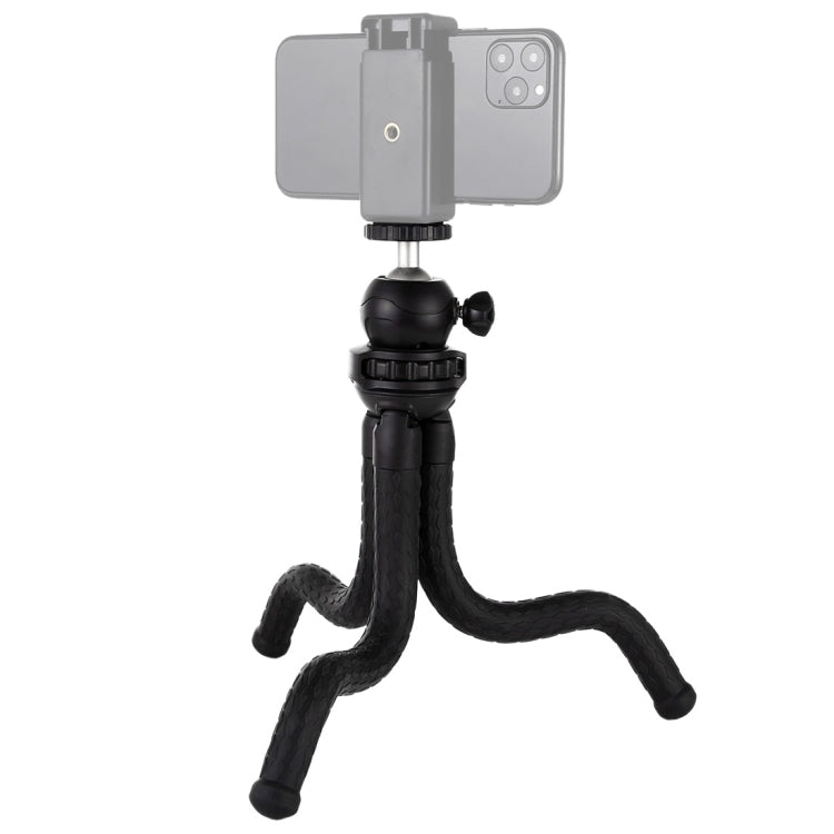 PULUZ Mini Octopus Flexible Tripod Holder with Ball Head for SLR Cameras, GoPro, Cellphone, Size:30cmx5cm - free shipping - PMC TechLife - Order now!