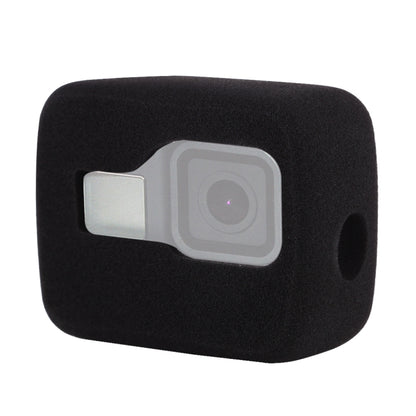 PULUZ for GoPro HERO8 Black Foam Windshield Housing Case(Black) - Silicone Cases by PULUZ | Online Shopping South Africa | PMC Jewellery | Buy Now Pay Later Mobicred