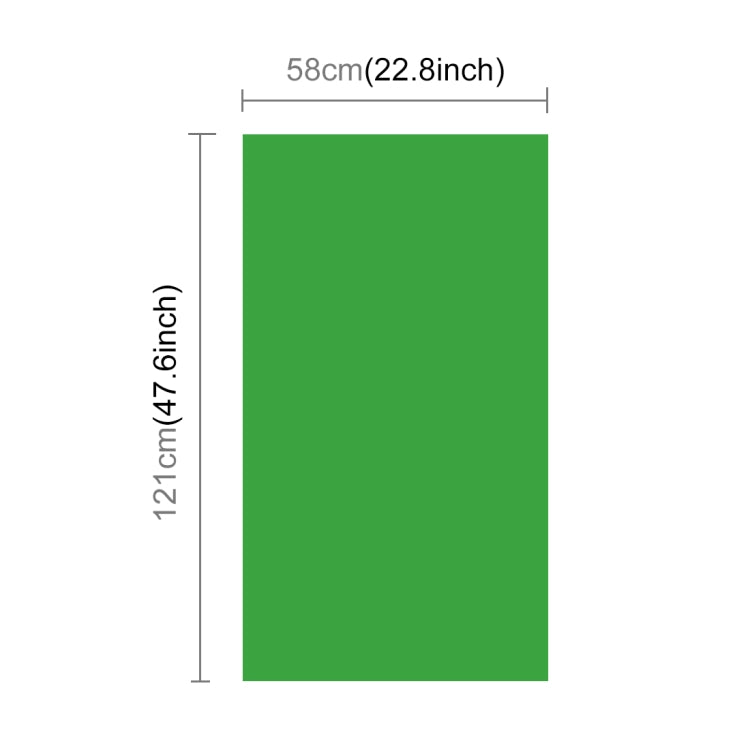PULUZ Photography Background PVC Paper Kits for Studio Tent Box, Size: 121cm x 58cm(Green) - free shipping - PMc TechLife - Order now!