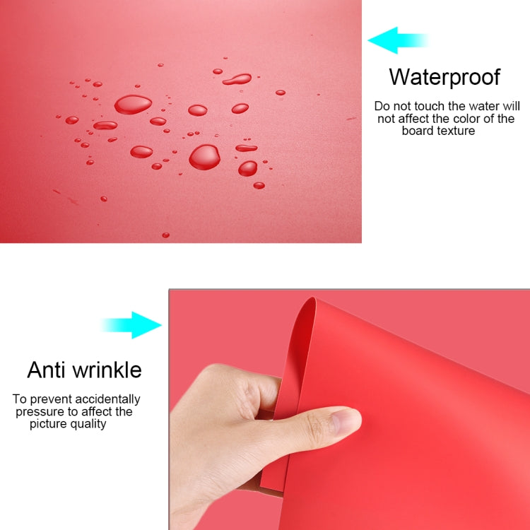 PULUZ Photography Background PVC Paper Kits for Studio Tent Box, Size: 121cm x 58cm(Red) - free shipping - PMc TechLife - Order now!
