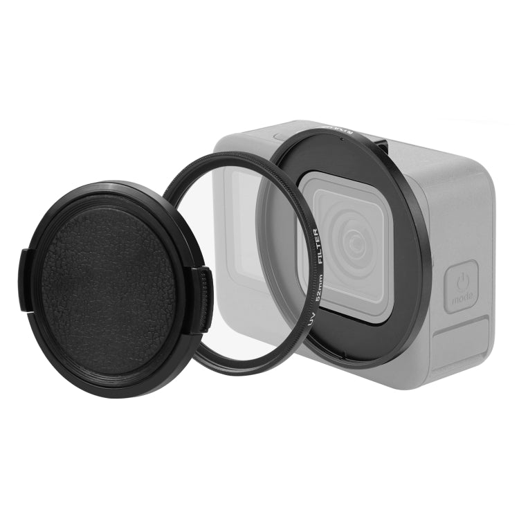 PULUZ 52mm UV Lens Filter for GoPro HERO12 Black /11 Black Mini /11 Black /10 Black /9 Black, with Adapter Ring - Lens Adapter by PULUZ | Online Shopping South Africa | PMC TechLife | Buy Now Pay Later Mobicred