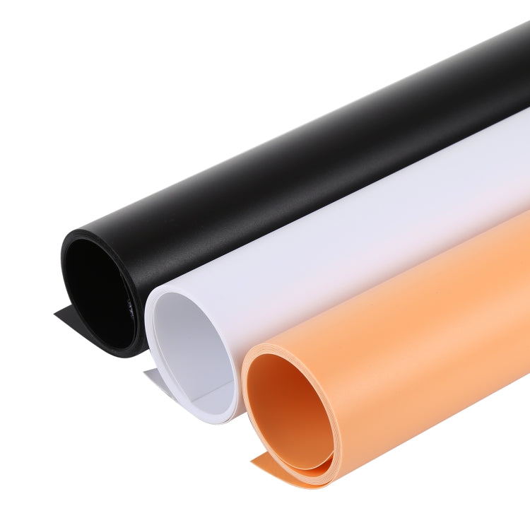 PULUZ Photography Background PVC Paper Kits for Studio Tent Box, Size: 156cm x 80cm(Orange) - free shipping - PMc TechLife - Order now!