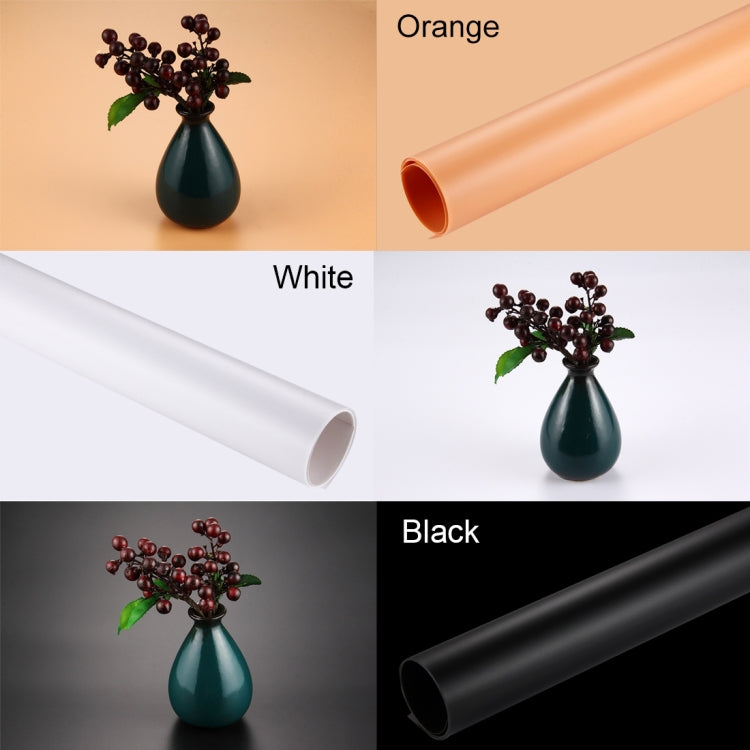 PULUZ Photography Background PVC Paper Kits for Studio Tent Box, Size: 156cm x 80cm(Orange) - free shipping - PMc TechLife - Order now!