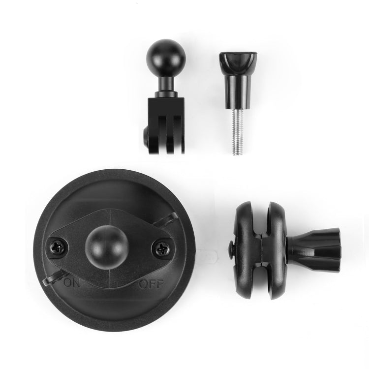 PULUZ Magic Arm Suction Cup Mount (Black) - Helmet Mount by PULUZ | Online Shopping South Africa | PMC Jewellery | Buy Now Pay Later Mobicred