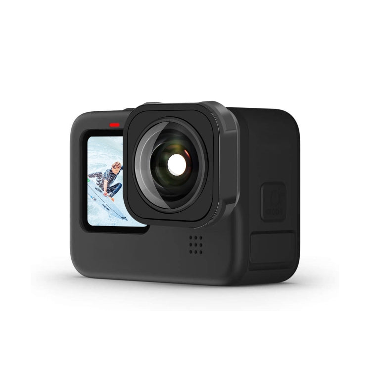 PULUZ Max Lens Mod Wide Angle Lens for GoPro Hero13 Black / Hero12 Black / Hero11 Black / HERO10 Black / HERO9 Black(Black) - free shipping - PMC TechLife - Order now!
