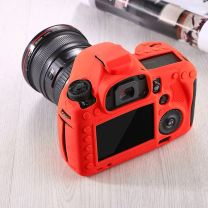 PULUZ Soft Silicone Protective Case for Canon EOS 5D Mark III / 5D3(Red) - Protective Case by PULUZ | Online Shopping South Africa | PMC Jewellery | Buy Now Pay Later Mobicred