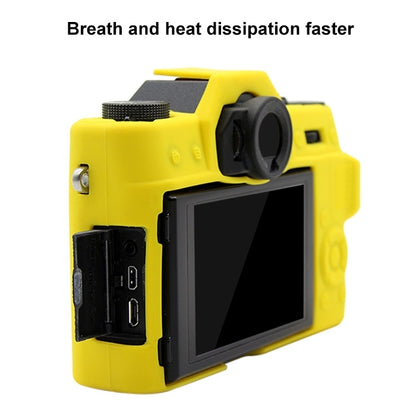 PULUZ Soft Silicone Protective Case for FUJIFILM X-T20(Yellow) - Protective Case by PULUZ | Online Shopping South Africa | PMC Jewellery | Buy Now Pay Later Mobicred