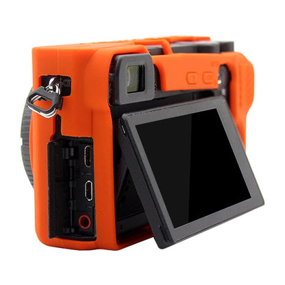 PULUZ Soft Silicone Protective Case for Sony ILCE-6500(Orange) - Protective Case by PULUZ | Online Shopping South Africa | PMC Jewellery | Buy Now Pay Later Mobicred