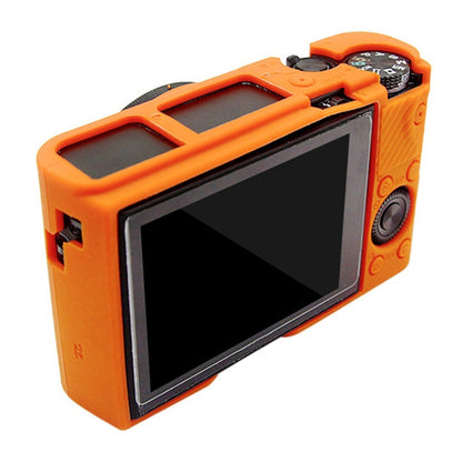 PULUZ Soft Silicone Protective Case for Sony RX100 III / IV / V(Orange) - Protective Case by PULUZ | Online Shopping South Africa | PMC Jewellery | Buy Now Pay Later Mobicred