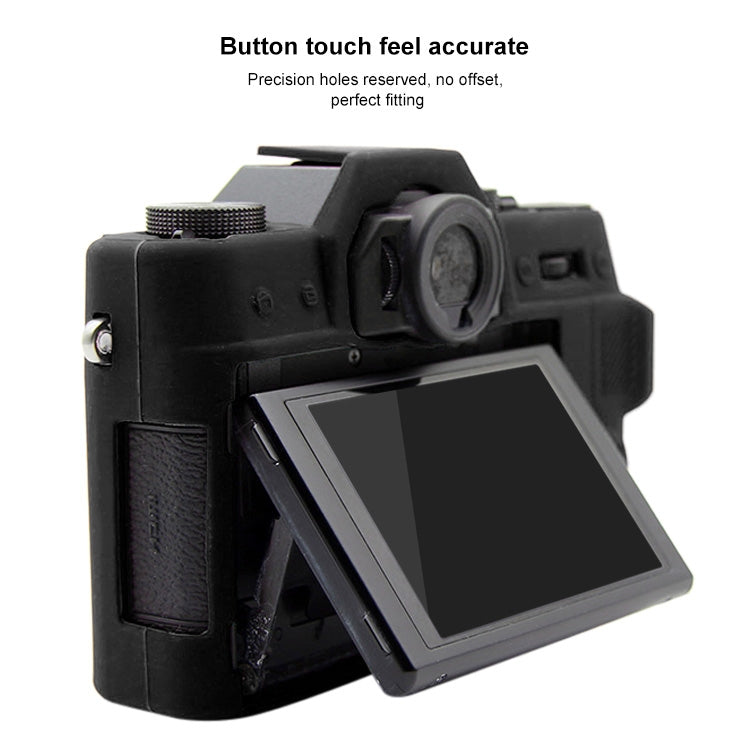 PULUZ Soft Silicone Protective Case for FUJIFILM XT10(Black) - Protective Case by PULUZ | Online Shopping South Africa | PMC Jewellery | Buy Now Pay Later Mobicred