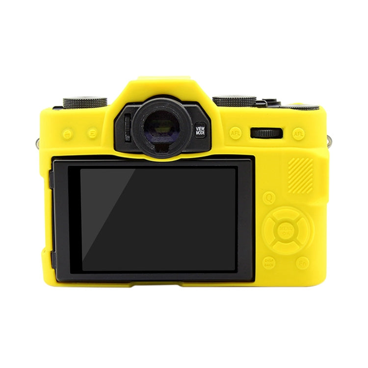 PULUZ Soft Silicone Protective Case for FUJIFILM XT10(Yellow) - Protective Case by PULUZ | Online Shopping South Africa | PMC Jewellery | Buy Now Pay Later Mobicred