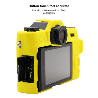 PULUZ Soft Silicone Protective Case for FUJIFILM XT10(Yellow) - Protective Case by PULUZ | Online Shopping South Africa | PMC Jewellery | Buy Now Pay Later Mobicred