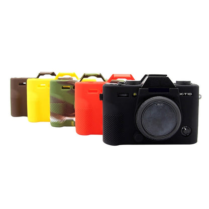 PULUZ Soft Silicone Protective Case for FUJIFILM XT10(Black) - Protective Case by PULUZ | Online Shopping South Africa | PMC Jewellery | Buy Now Pay Later Mobicred