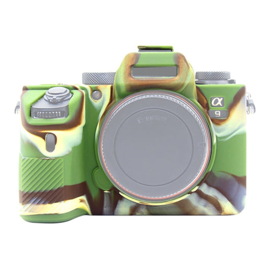 PULUZ Soft Silicone Protective Case for Sony A9 (ILCE-9) / A7 III/ A7R  III(Camouflage) - Protective Case by PULUZ | Online Shopping South Africa | PMC Jewellery | Buy Now Pay Later Mobicred