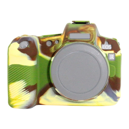 PULUZ Soft Silicone Protective Case for Canon EOS R(Camouflage) - Protective Case by PULUZ | Online Shopping South Africa | PMC Jewellery | Buy Now Pay Later Mobicred