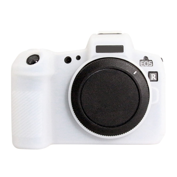 PULUZ Soft Silicone Protective Case for Canon EOS R(White) - Protective Case by PULUZ | Online Shopping South Africa | PMC Jewellery | Buy Now Pay Later Mobicred