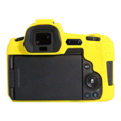 PULUZ Soft Silicone Protective Case for Canon EOS R(Yellow) - Protective Case by PULUZ | Online Shopping South Africa | PMC Jewellery