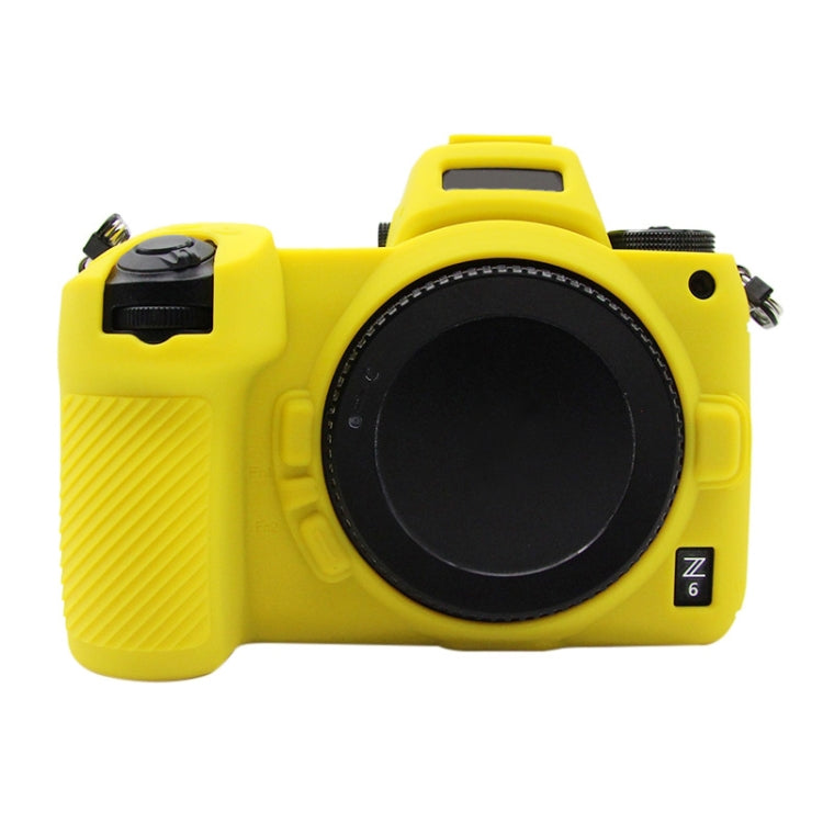 PULUZ Soft Silicone Protective Case for Nikon Z6 / Z7(Yellow) - Protective Case by PULUZ | Online Shopping South Africa | PMC Jewellery | Buy Now Pay Later Mobicred