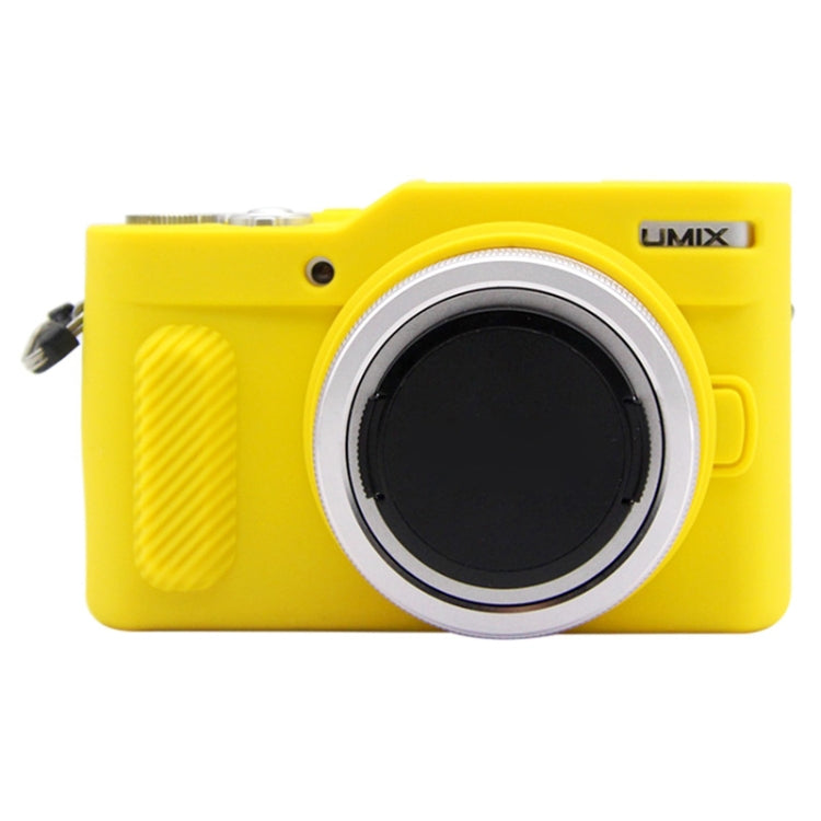 PULUZ Soft Silicone Protective Case for Panasonic Lumix GF10(Yellow) - Protective Case by PULUZ | Online Shopping South Africa | PMC Jewellery | Buy Now Pay Later Mobicred