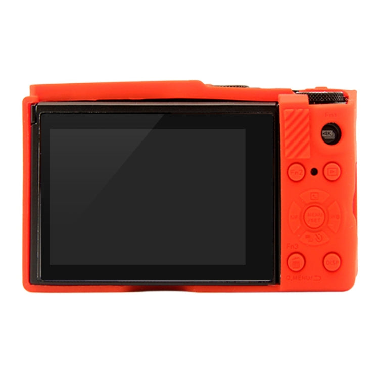 PULUZ Soft Silicone Protective Case for Panasonic Lumix  LX10(Red) - Protective Case by PULUZ | Online Shopping South Africa | PMC Jewellery | Buy Now Pay Later Mobicred