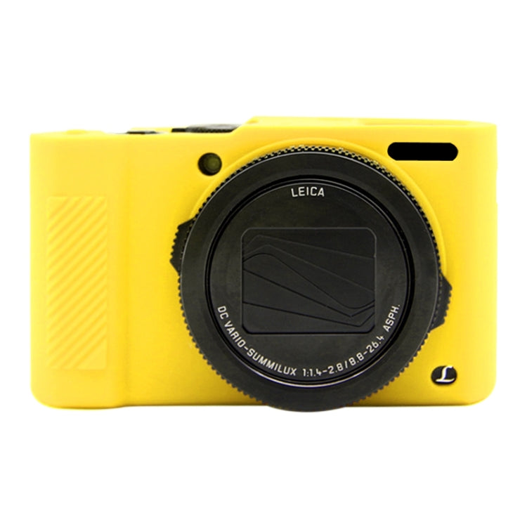 PULUZ Soft Silicone Protective Case for Panasonic Lumix  LX10(Yellow) - Protective Case by PULUZ | Online Shopping South Africa | PMC Jewellery | Buy Now Pay Later Mobicred