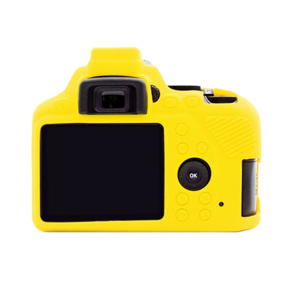 PULUZ Soft Silicone Protective Case for Nikon D3500(Yellow) - Protective Case by PULUZ | Online Shopping South Africa | PMC Jewellery | Buy Now Pay Later Mobicred