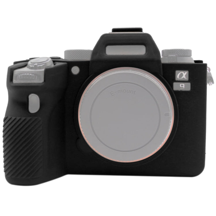 PULUZ Soft Silicone Protective Case for Sony ILCE-9M2/ Alpha 9 II / A92(Black) - Protective Case by PULUZ | Online Shopping South Africa | PMC Jewellery | Buy Now Pay Later Mobicred