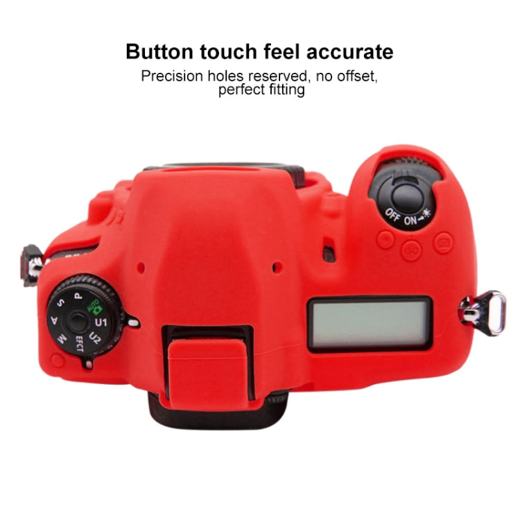 PULUZ Soft Silicone Protective Case for Nikon D780(Red) - Protective Case by PULUZ | Online Shopping South Africa | PMC Jewellery | Buy Now Pay Later Mobicred