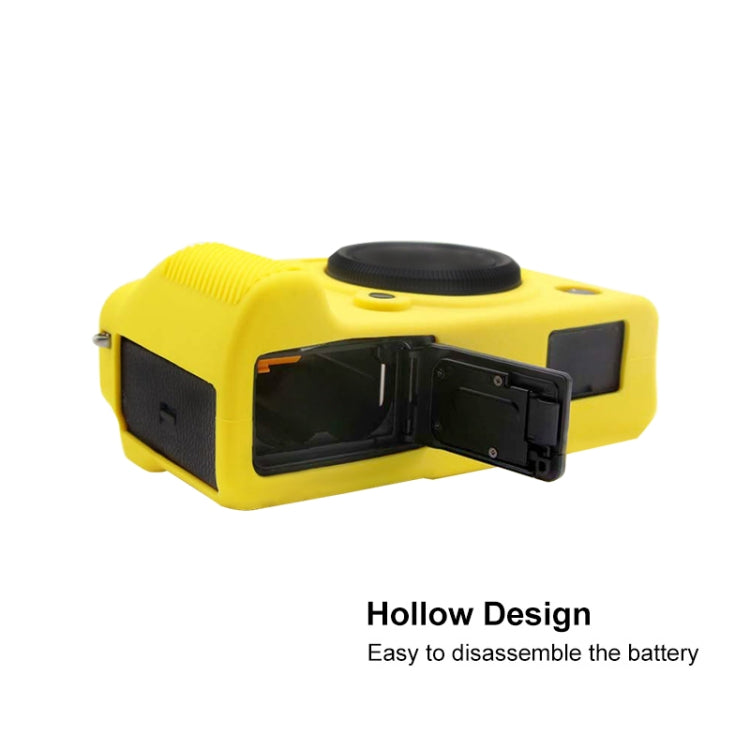 PULUZ Soft Silicone Protective Case for Fujifilm X-T4(Yellow) - Protective Case by PULUZ | Online Shopping South Africa | PMC Jewellery | Buy Now Pay Later Mobicred