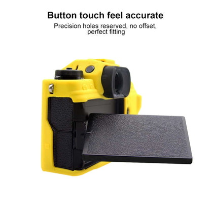 PULUZ Soft Silicone Protective Case for Fujifilm X-T4(Yellow) - Protective Case by PULUZ | Online Shopping South Africa | PMC Jewellery | Buy Now Pay Later Mobicred